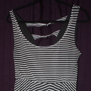 Hot Topic Striped Dress L